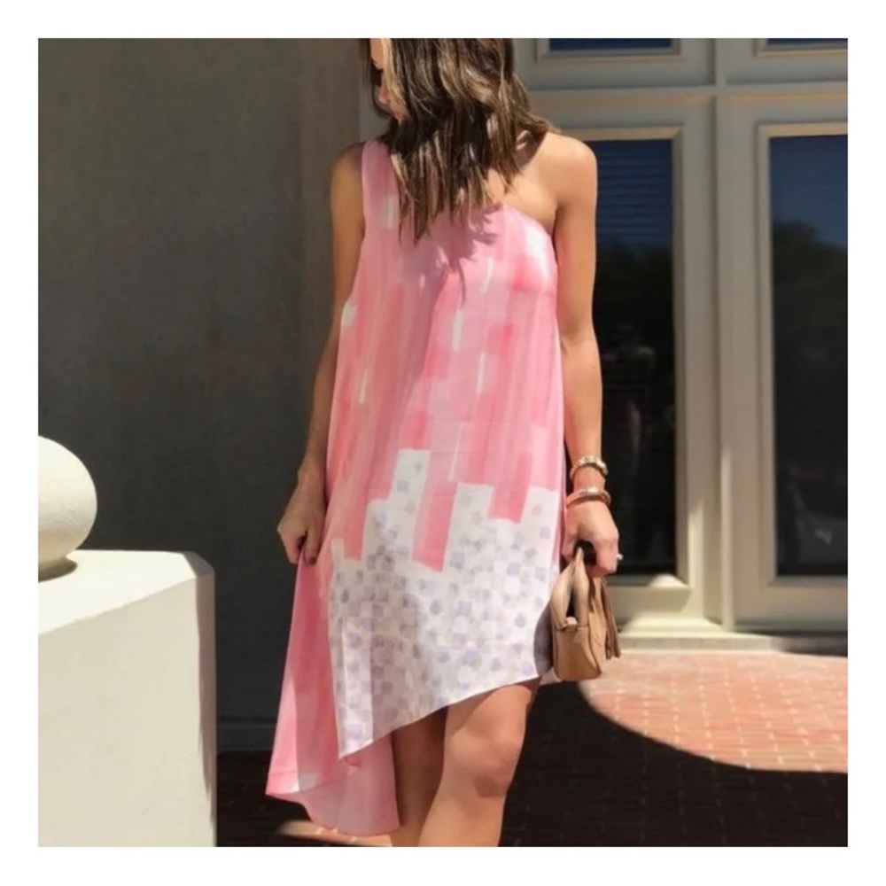 Anthropologie Maeve Asymmetrical Dress